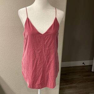 Express Sleeveless Velvet Tank Top